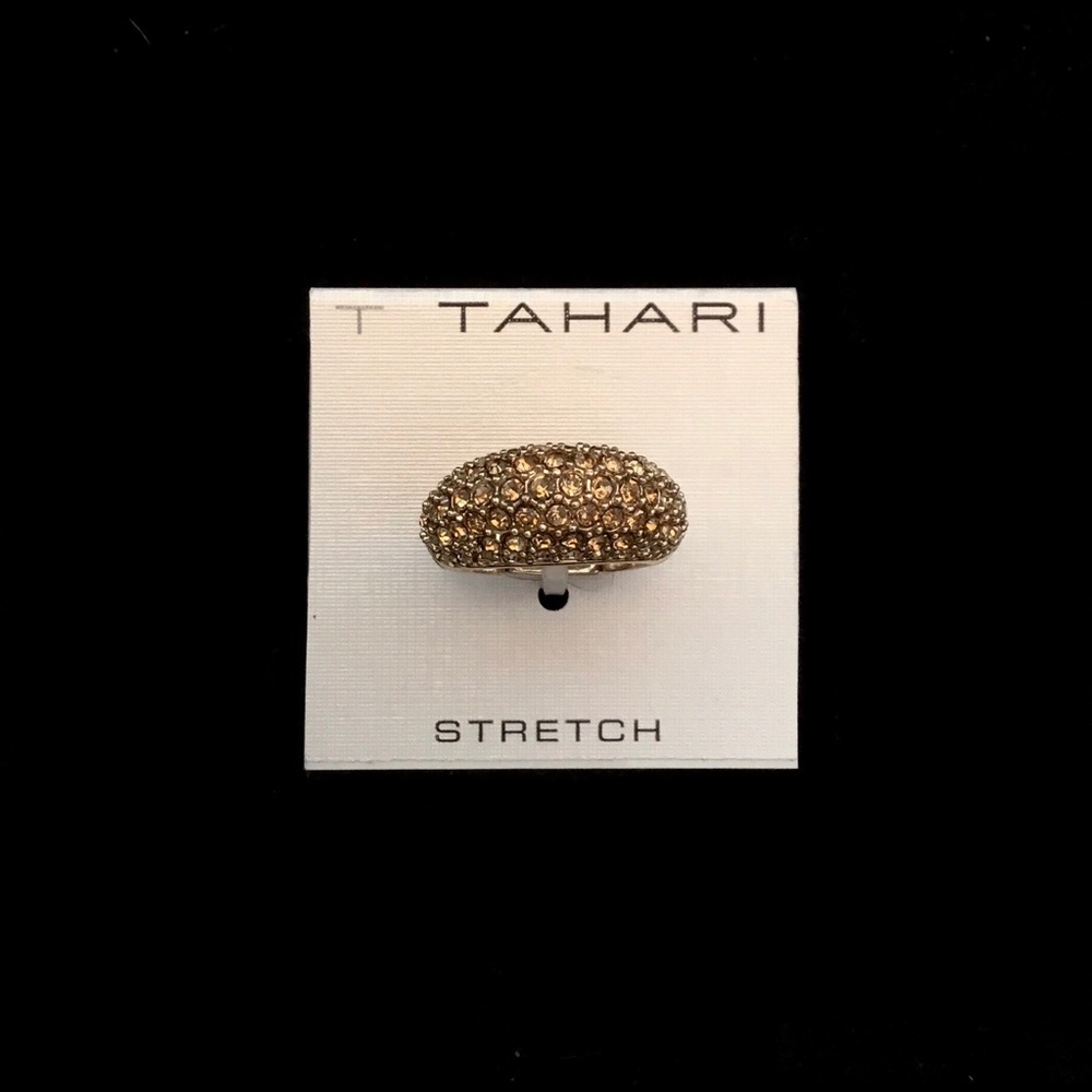 Tahari Gold Tone Stretch Ring